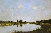 Eugene Boudin Deauville - O rio morto